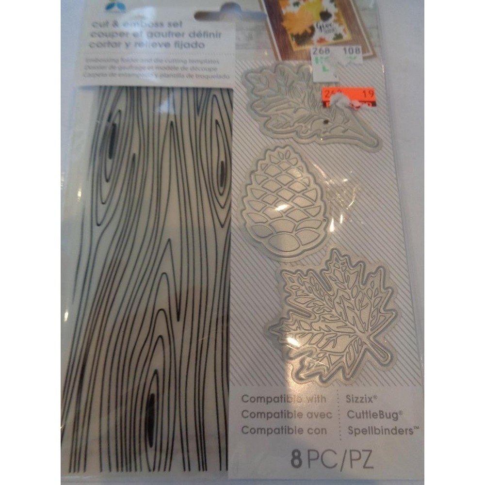 Momenta Fall Leaves Die Cut Set Embossing Set